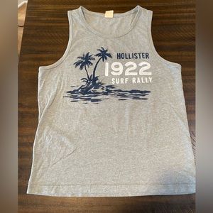 Men’s Large Gray Hollister tank top